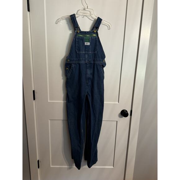 liberty Other - Liberty Denim Bib Carpenter Overalls Relaxed Fit Workwear Grunge Kids Sz 20 Farm